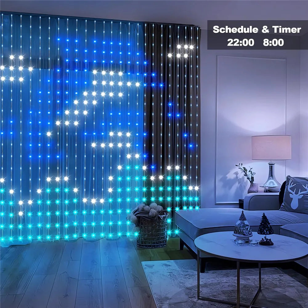 Guirlandes LED et décorations lumineuses pour Noël. Ambiance chaleureuse, qualité premium, livraison rapide